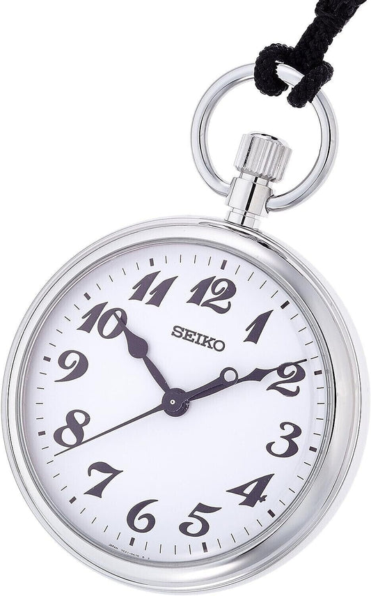 SEIKO Railroad Watch SVBR003 White Pocket Watch