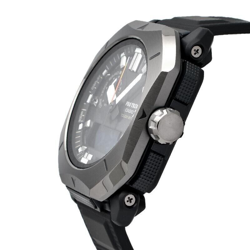 CASIO PRO TREK PRW-6900Y-1JF Black Radio Solar Analog Men's Watch