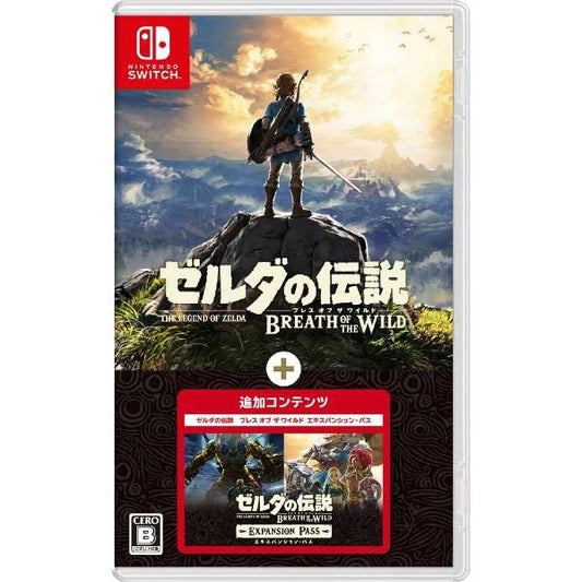 THE LEGEND OF ZELDA BREATH OF THE WILD + EXPANSION PASS [JAPANESE ENGLISH] NINTENDO SWITCH