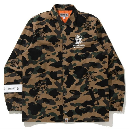 BAPE URSUS CAMO COACH JACKET