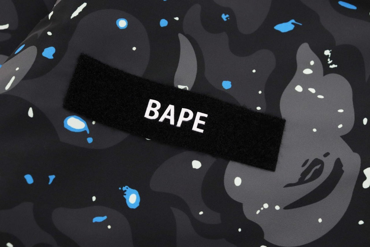 A BATHING APE BAPE SPACE CAMO LOOSE FIT MA-1 JACKET