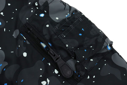 A BATHING APE BAPE SPACE CAMO LOOSE FIT MA-1 JACKET