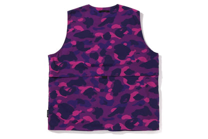 BAPE COLOR CAMO VEST PURPLE