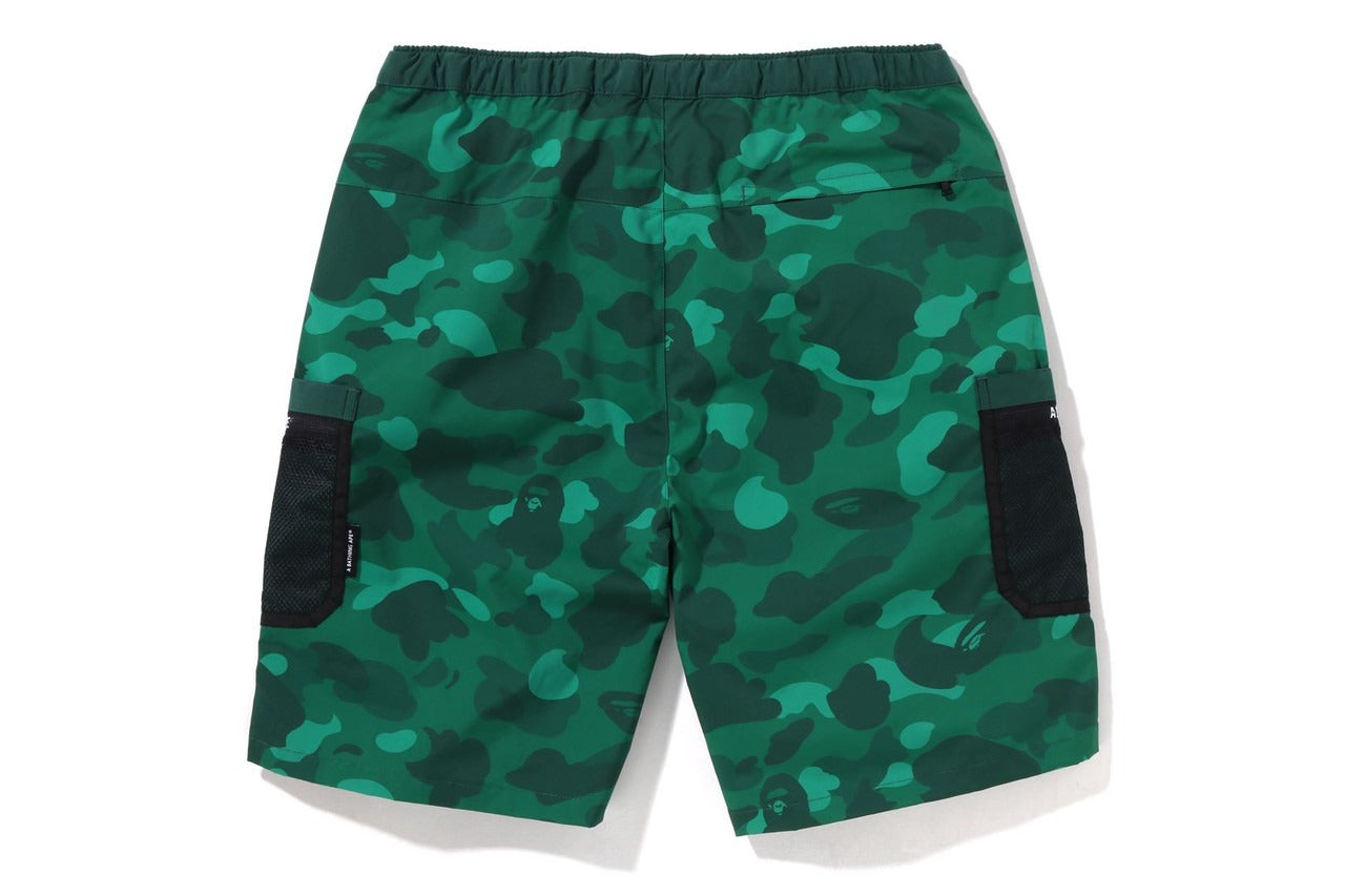 BAPE COLOR CAMO MESH POCKET SHORTS