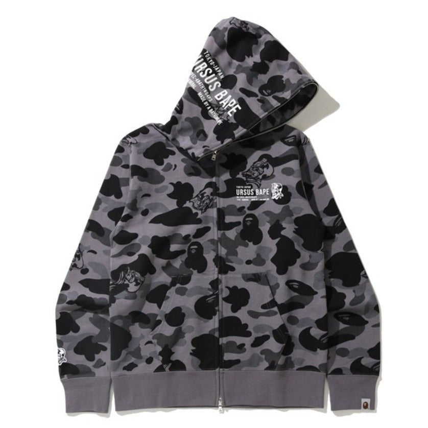 BAPE URSUS CAMO FULL ZIP HOODIE