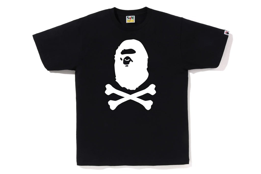 BAPE CROSSBONE HALF TEE