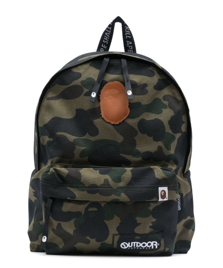 A BATHING APE BAPE x OUTDOOR PRODUCK 1ST CAMO DAYPACK BACKPACK