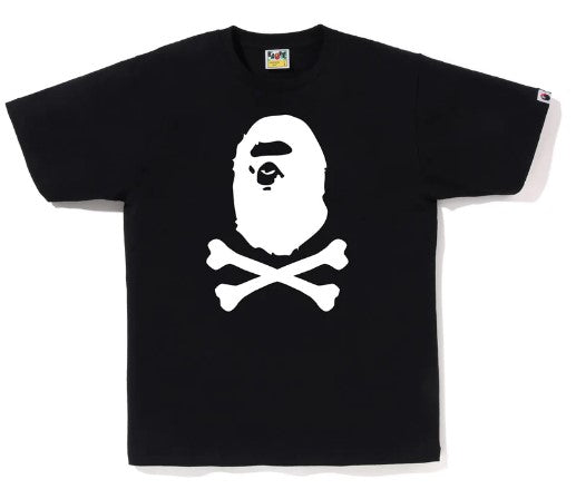 BAPE CROSSBONE HALF TEE