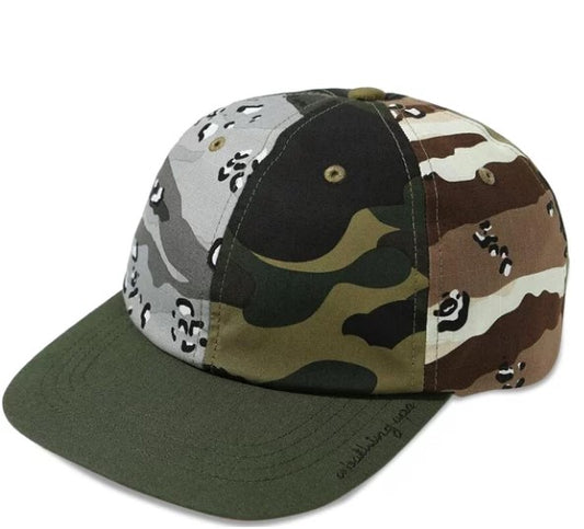 BAPE MAD SHARK CRAZY CAMO PANEL CAP