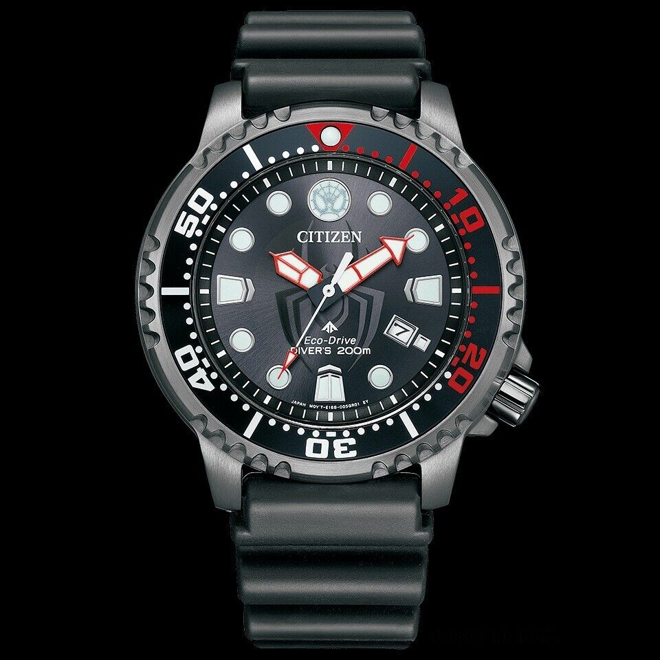 CITIZEN PROMASTER MARINE BN0255-03E Black MARVEL Miles Men's Watch