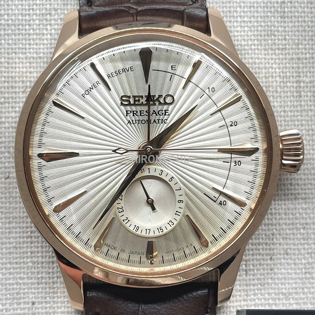 SEIKO PRESAGE SARY132 Rose Gold Automatic Mechanical Elegant Men Watch