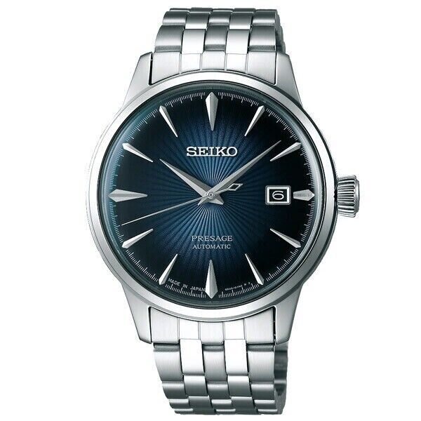 SEIKO PRESAGE SARY123 Blue Automatic Mechanical Elegant Men's Watch