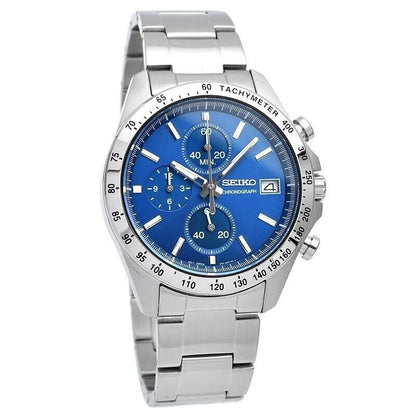 SEIKO Seiko Selection SPIRIT SBTR023 Blue Chronograph Men's Watch