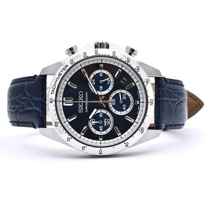 SEIKO SPIRIT SBTR019 Chronograph Quartz Blue Men's Watch