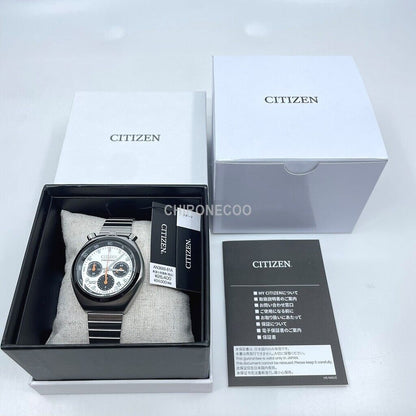 CITIZEN AN3660-81A White Record Lavel Tsuno Chrono Men's Watch