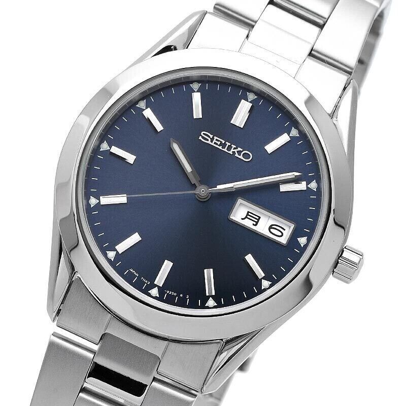 SEIKO SPIRIT SCDC037 Blue Elegant STAINLESS STEEL Men's Watch