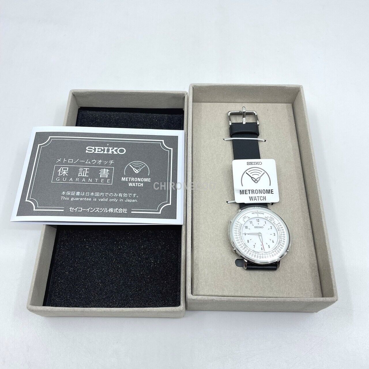 SEIKO Metronome Watch Standard Line Color Monotone SMW006A