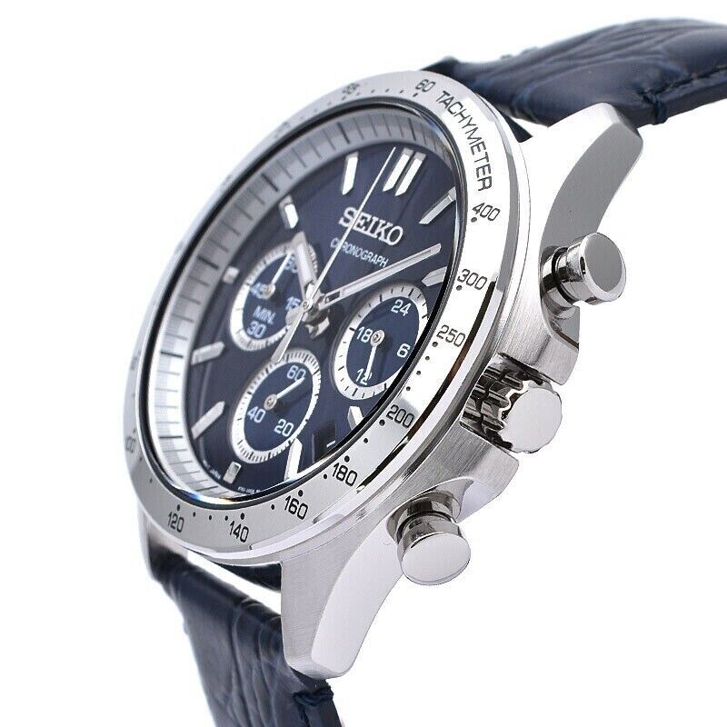 SEIKO SPIRIT SBTR019 Chronograph Quartz Blue Men's Watch