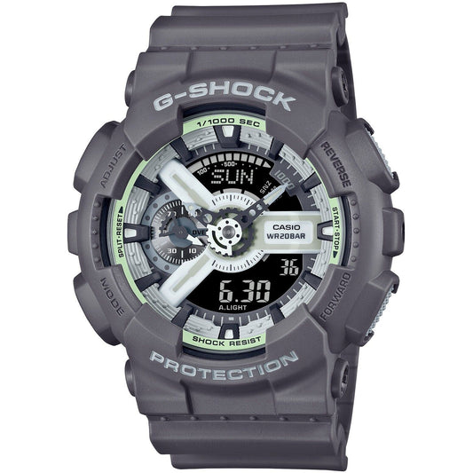 CASIO G-SHOCK HIDDEN GLOW GA-110HD-8AJF Black Ana-Digi Men's Watch