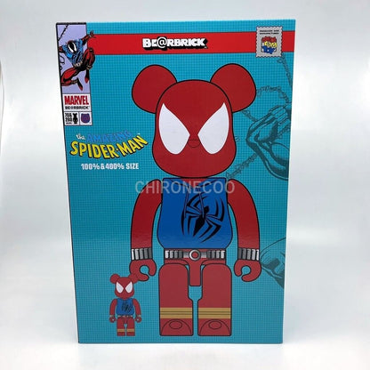 MEDICOM TOY BE@RBRICK SCARET SPIDER MAN 100 % 400% Bearbrick