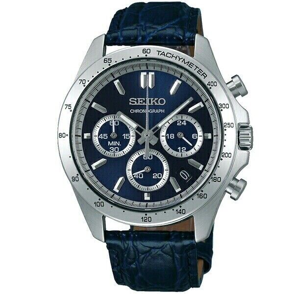 SEIKO SPIRIT SBTR019 Chronograph Quartz Blue Men's Watch