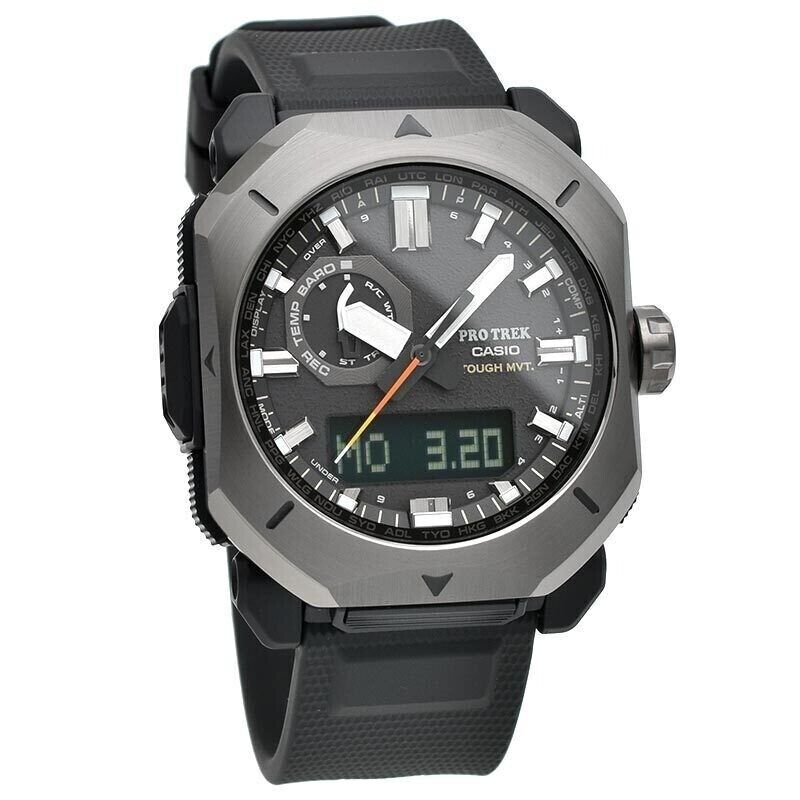 CASIO PRO TREK PRW-6900Y-1JF Black Radio Solar Analog Men's Watch