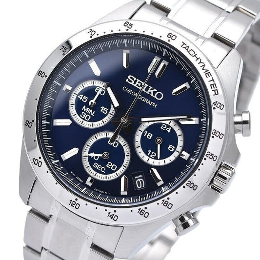 SEIKO SPIRIT Chronograph SBTR011 Blue Men's Watch