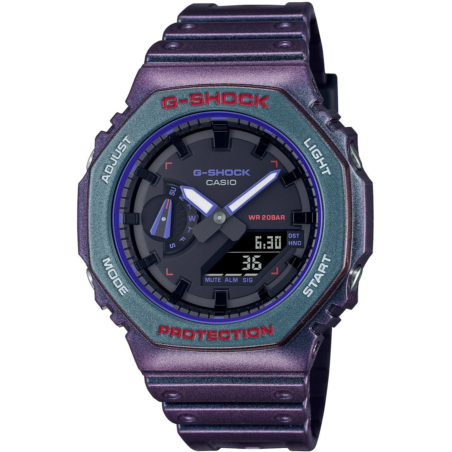 CASIO G-SHOCK GA-2100AH-6AJF Black Men's Watch