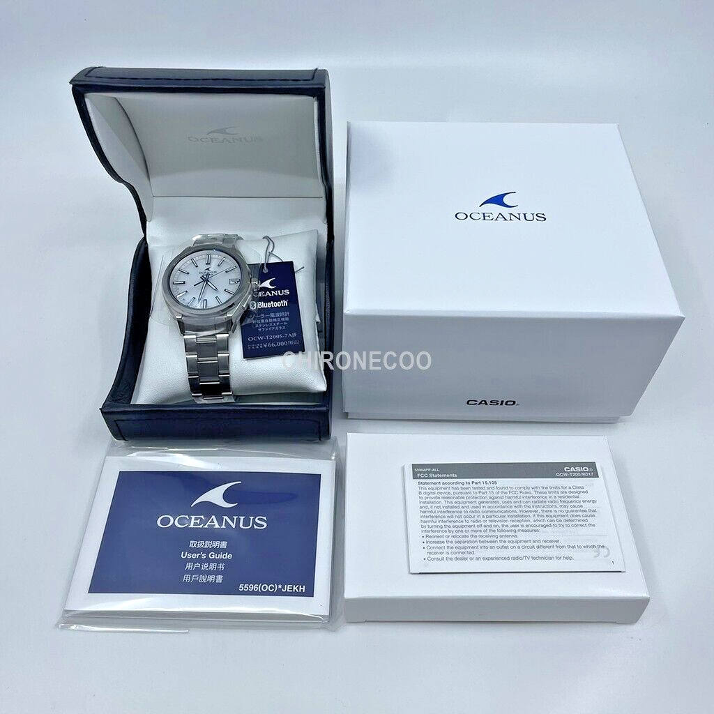 Casio OCEANUS OCW-T200S-7AJF Solar Radio Watch