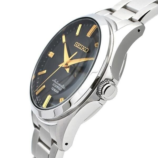 SEIKO SZSB014 Black Automatic Mechanical Classic Line Men's Watch