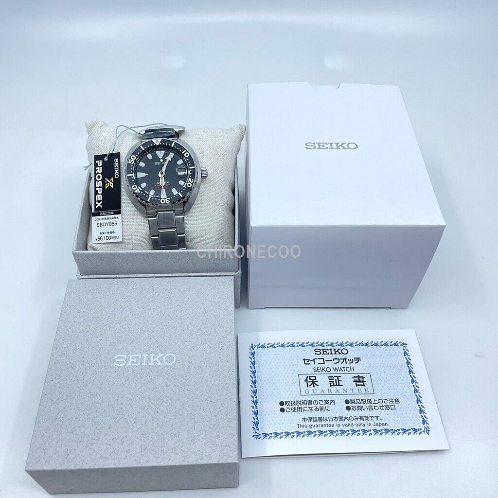 SEIKO PROSPEX SBDY085 Black Mini Turtle Automatic Men's Watch