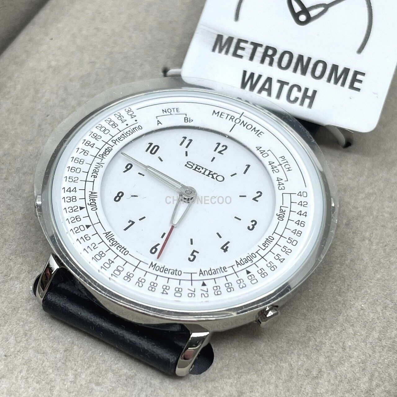 SEIKO Metronome Watch Standard Line Color Monotone SMW006A