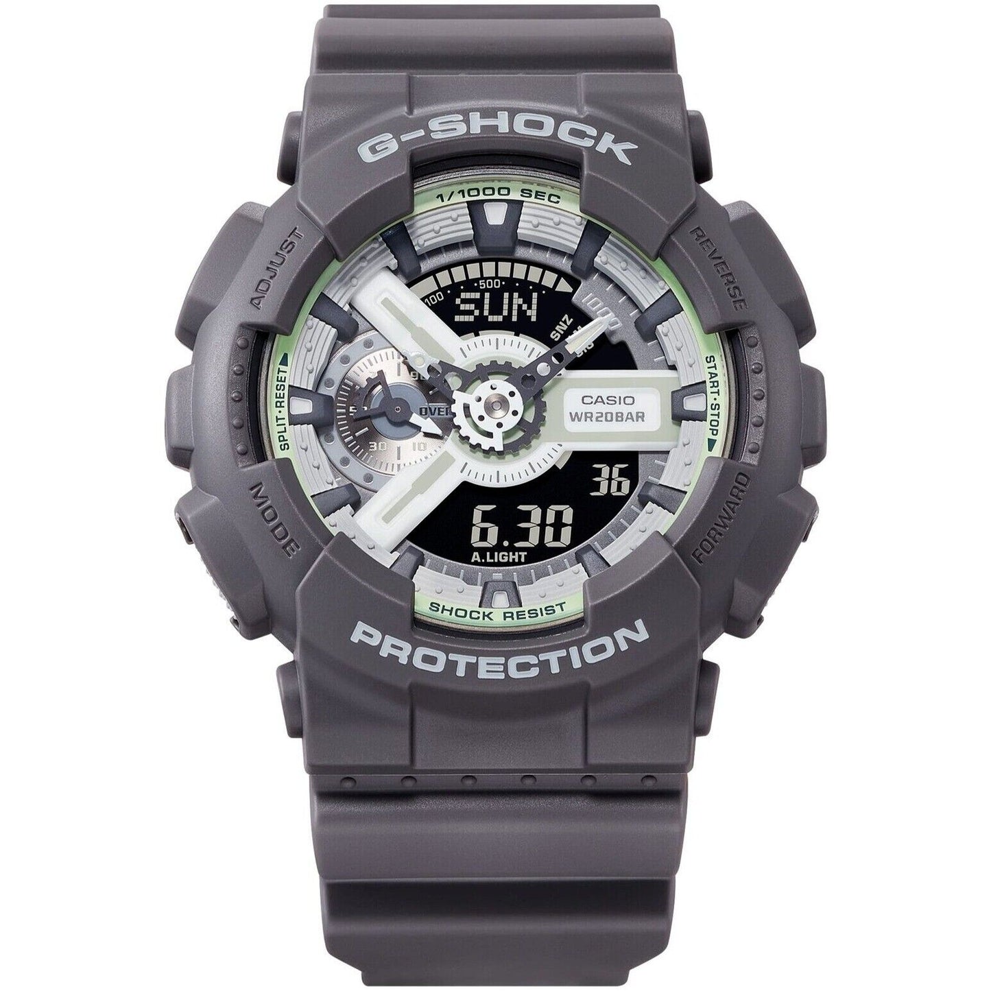 CASIO G-SHOCK HIDDEN GLOW GA-110HD-8AJF Black Ana-Digi Men's Watch