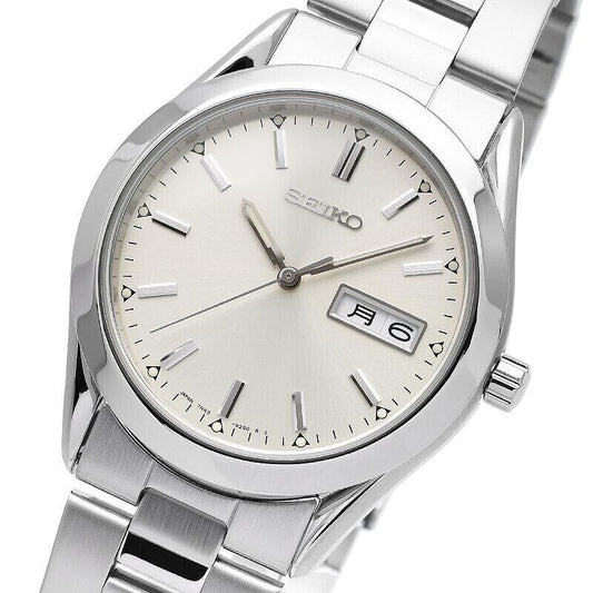 SEIKO Spirit Quartz SCDC083 Silver Men's Watch