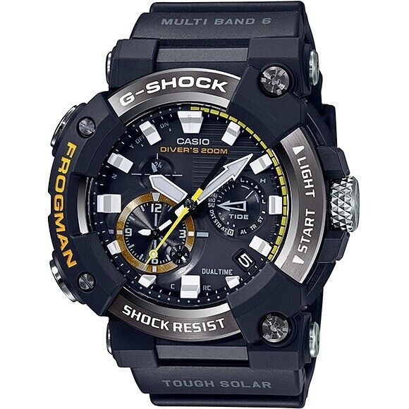 CASIO G-SHOCK GWF-A1000-1AJF Black MASTER OF G FROGMAN Men's Watch