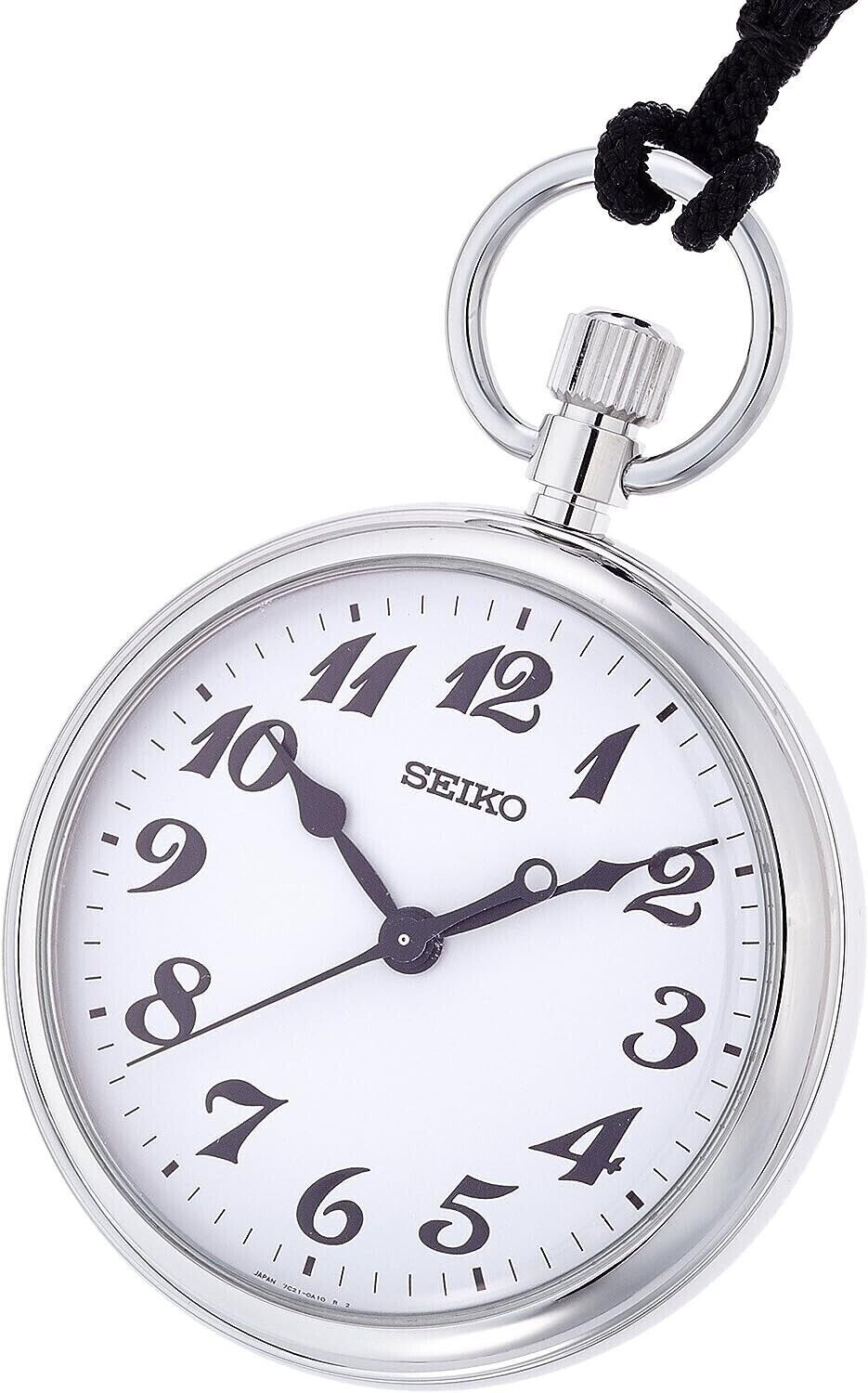 SEIKO Railroad Watch SVBR003 White Pocket Watch