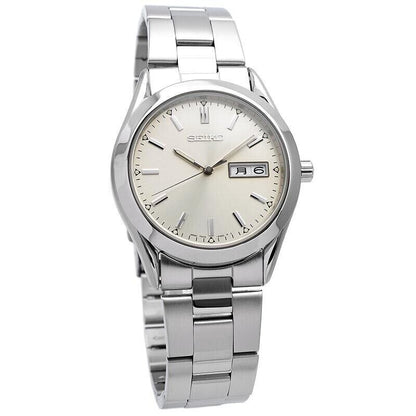 SEIKO Spirit Quartz SCDC083 Silver Men's Watch