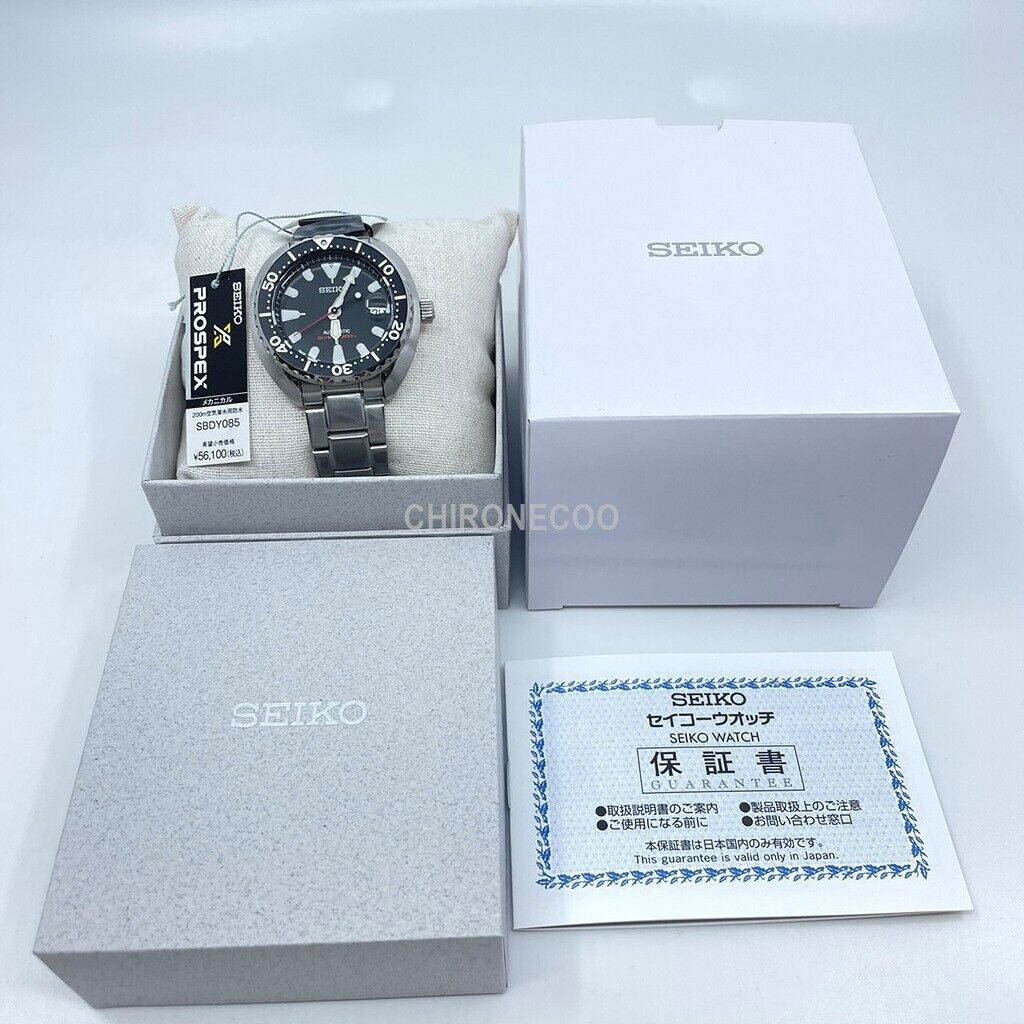 SEIKO PROSPEX SBDY085 Black Mini Turtle Automatic Men's Watch