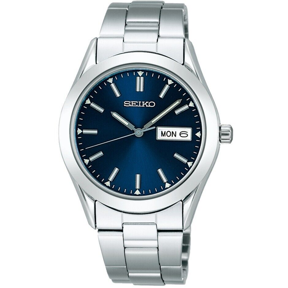 SEIKO SPIRIT SCDC037 Blue Elegant STAINLESS STEEL Men's Watch