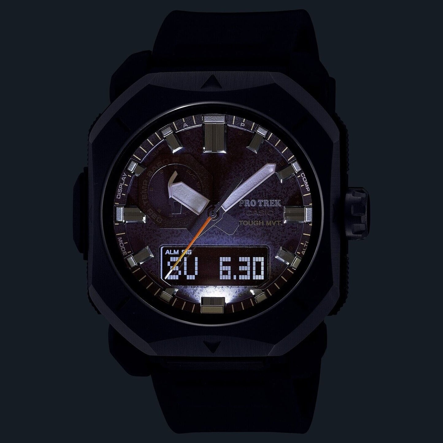 CASIO PRO TREK PRW-6900Y-1JF Black Radio Solar Analog Men's Watch