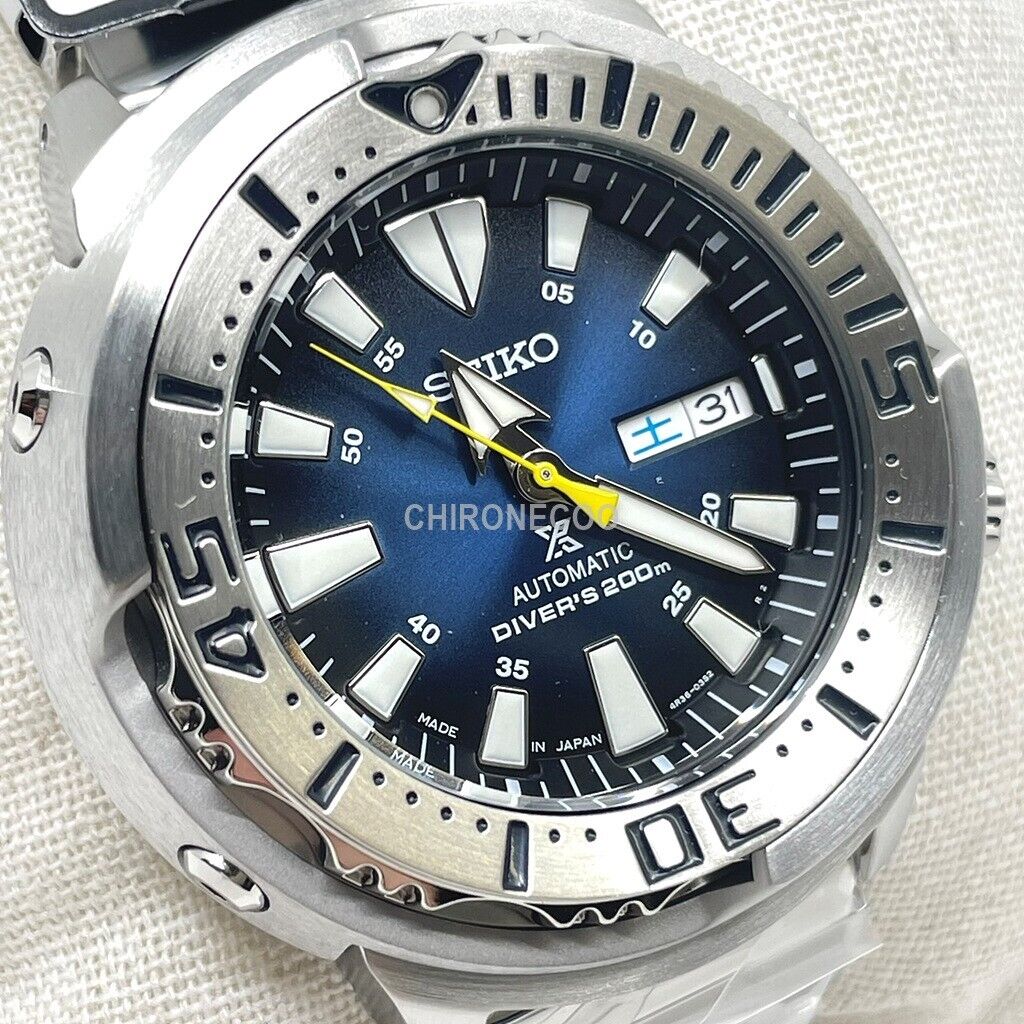 SEIKO PROSPEX SBDY055 Blue Mechanical Baby Tuna Divers Men's Watch