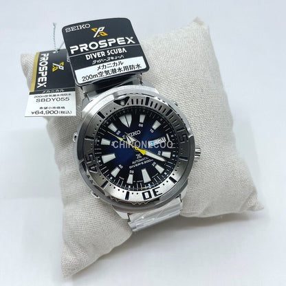 SEIKO PROSPEX SBDY055 Blue Mechanical Baby Tuna Divers Men's Watch