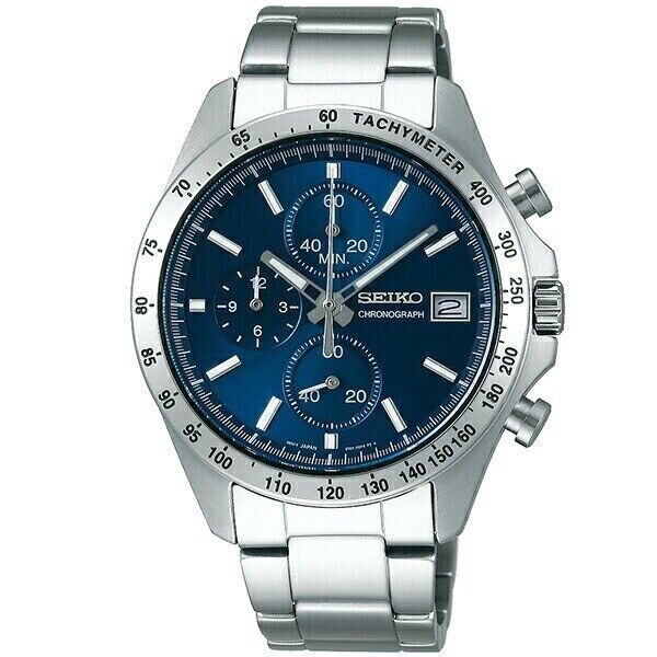 SEIKO Seiko Selection SPIRIT SBTR023 Blue Chronograph Men's Watch