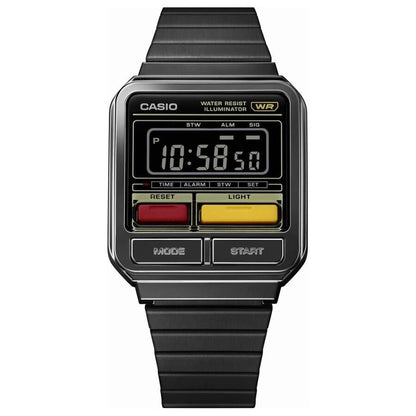 CASIO STANDARD A120WEGG-1BJF Black Digital Stainless Steel Men' Watch