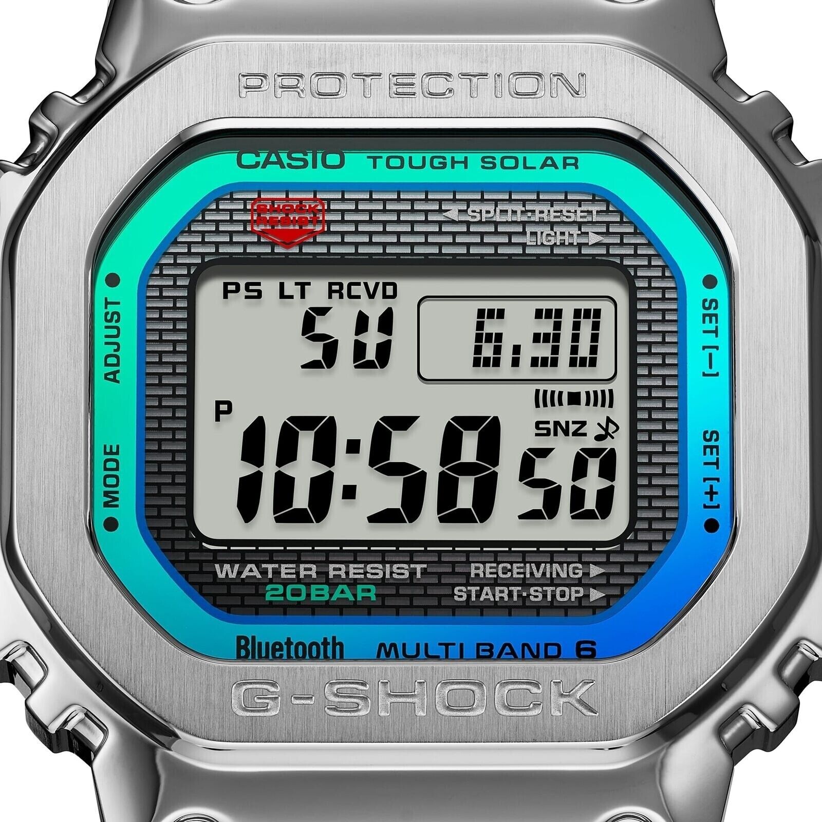 CASIO G-SHOCK GMW-B5000PC-1JF Silver FULL METAL LIMITED Men's Watch