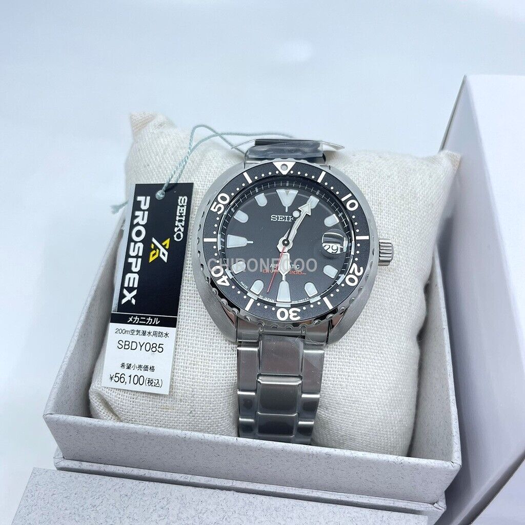 SEIKO PROSPEX SBDY085 Black Mini Turtle Automatic Men's Watch