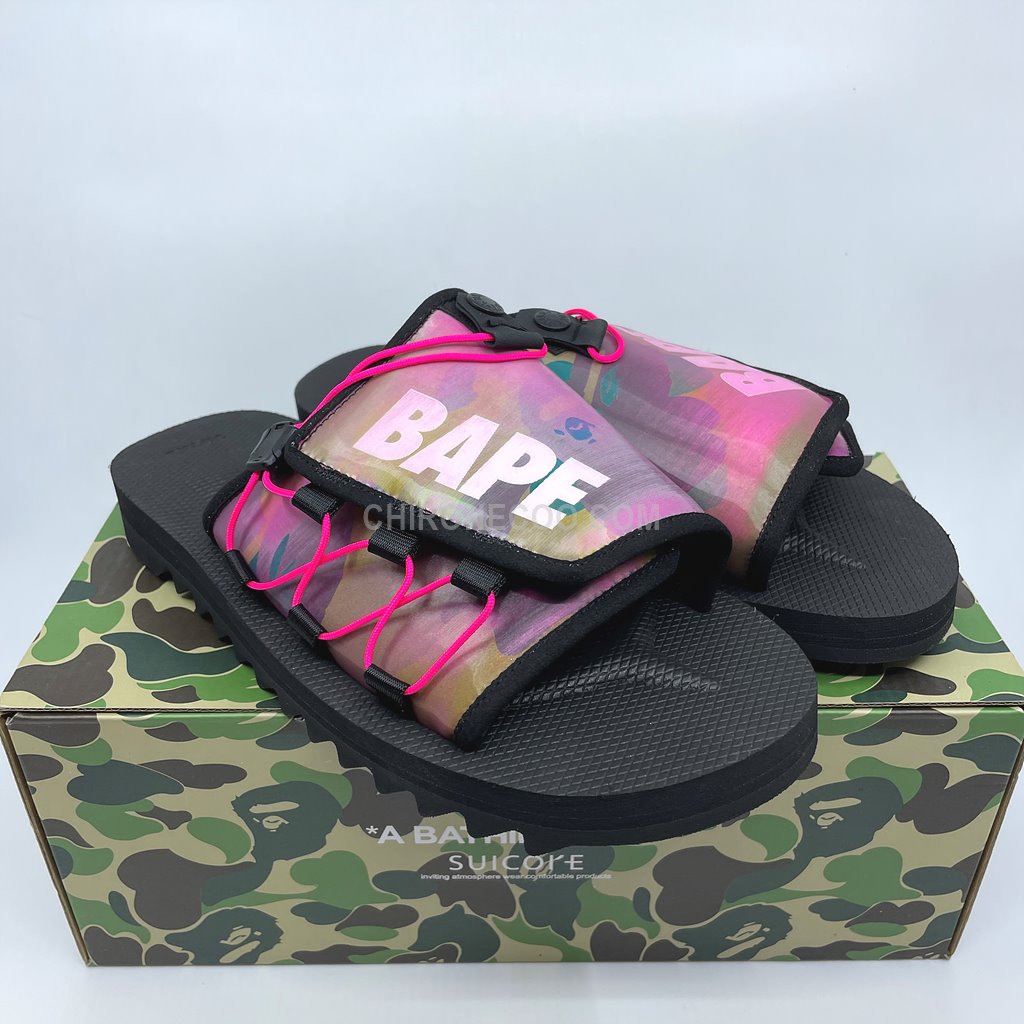 BAPE x SUICOKE 1ST CAMO DAO SANDAL GREEN(BLACK)