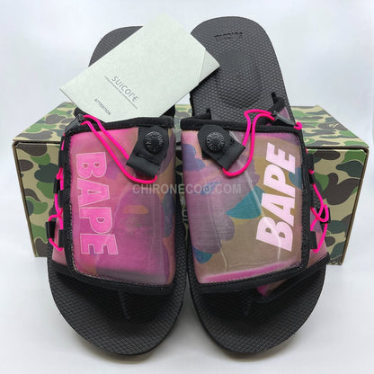 BAPE x SUICOKE 1ST CAMO DAO SANDAL GREEN(BLACK)