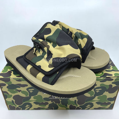 BAPE x SUICOKE OG-276APE POCKET SANDAL BEIGE(YELLOW)