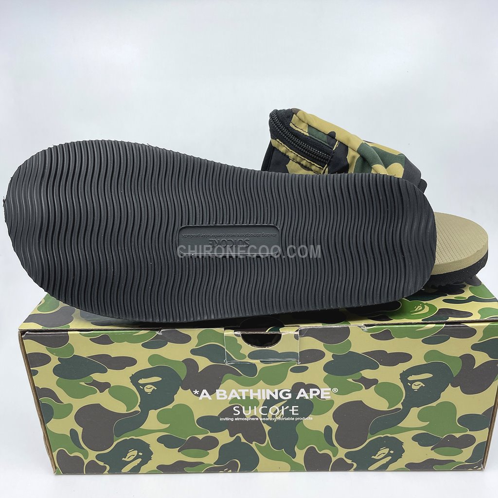 BAPE x SUICOKE OG-276APE POCKET SANDAL BEIGE(YELLOW)